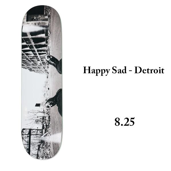 POLAR SKATE DECK 8.25インチ ポーラー デッキ　Happy Sad  Detro...