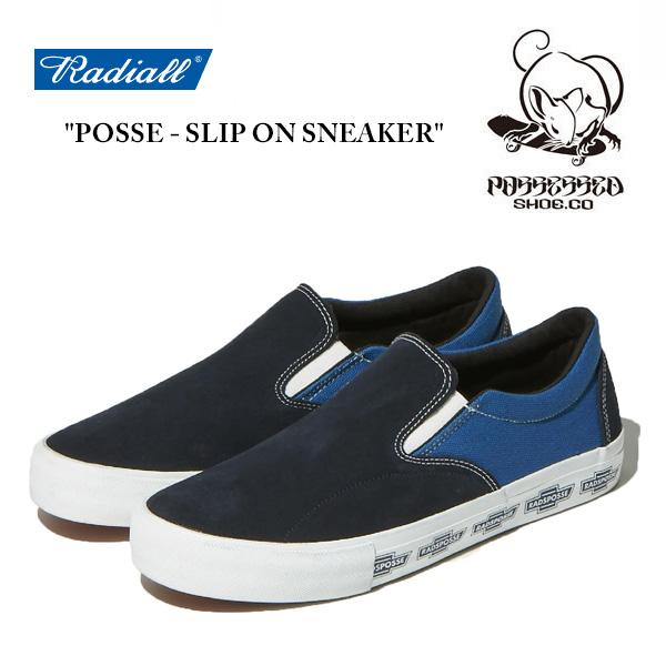 スニーカー スリッポン ポゼスト Possessed SHOE. CO RADIALL SKATEB...