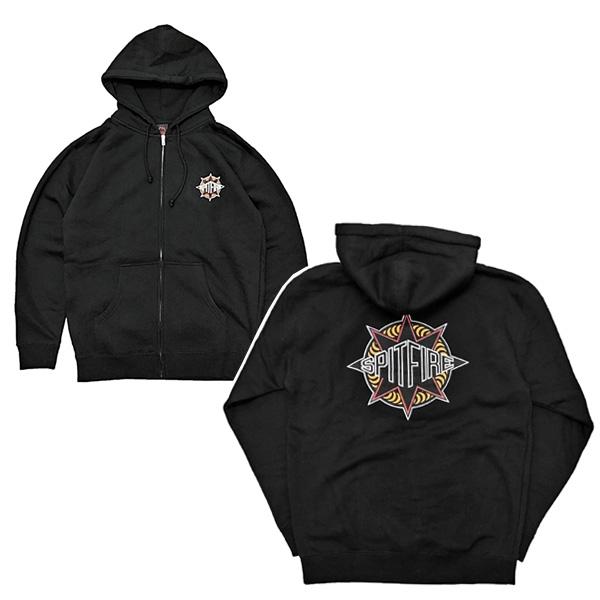 SPITFIRE WHEELS パーカー スピットファイア 黒　SPITFIRE SURE SHOT...