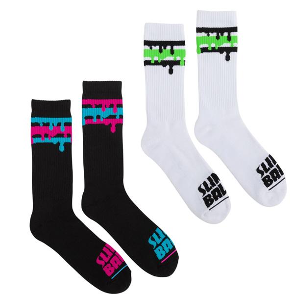 SLIME BALLS ソックス　SLIME BALLS Drip Strip Mens Crew ...