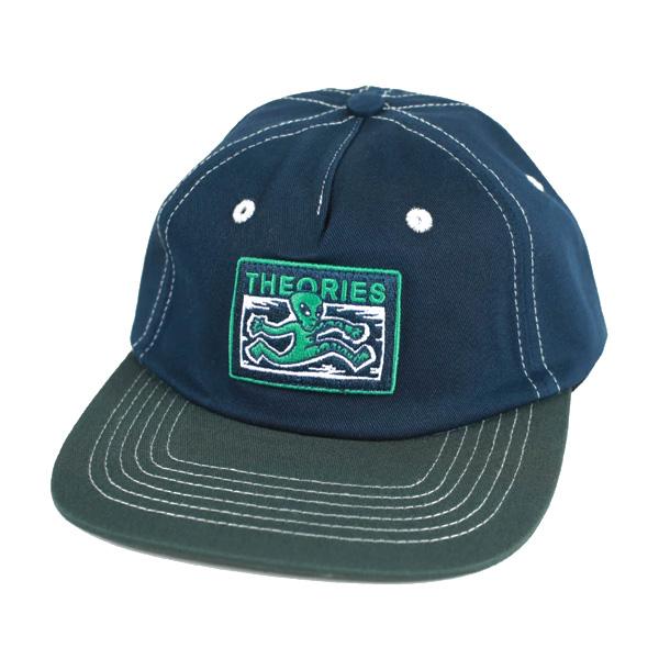 THEORIES CAP セオリーズ キャップ ネイビーxグリーン　Theories Enigma ...