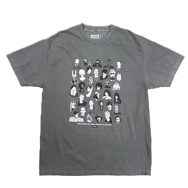 THEORIES Tシャツ 半袖 グレー セオリーズ　THEORIES -MIXTAPE- DYED...
