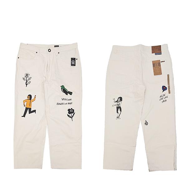 チノパンツ メンズ ボルコム VOLCOM BOB MOLLEMA JEANS PANTS（WHIT...