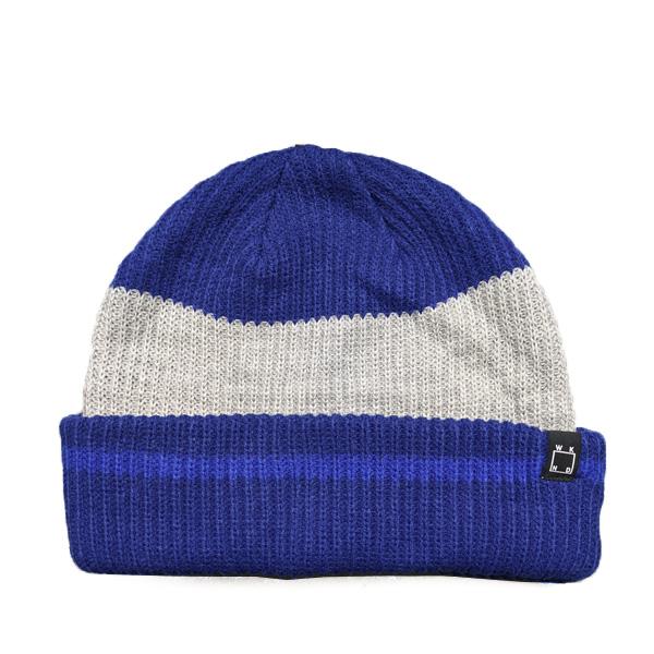 WKND ビーニー Skateboards ウィークエンド　Stripe Beanie （Blue）