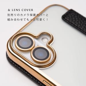 背面クリア 手帳型 iPhone17 16 1...の詳細画像4