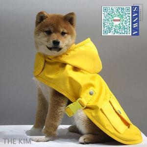 犬用 レインコート 中型犬 小型犬 雨具 カッパ 犬服 防水 ドッグ ペット服 ドッグウエア ペットポンチョ 梅雨 散歩 お出かけ 防雨 ペットレイングッズ｜thekim