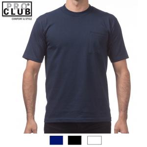 プロクラブ PRO CLUB 半袖ポケットTシャツ【ヘビーウェイト】:104｜thelargestselection