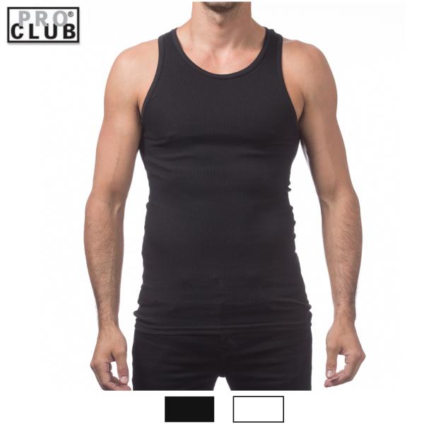 プロクラブ PRO CLUB【3枚セット】5.6 OZ リブ タンクトップ A-Shirt Tank...