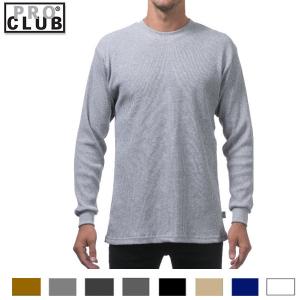 SALE【訳有】プロクラブ PRO CLUB サーマル 長袖 Tシャツ Long Sleeve Thermal Tee:115｜thelargestselection