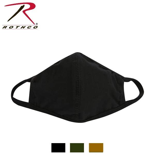 ロスコ 洗える フェース マスク Rothco Reusable 3-Layer Polyester...