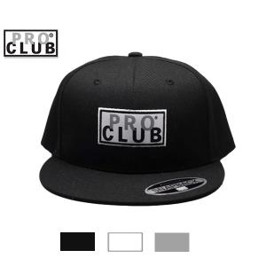プロクラブ PRO CLUB スナップバック ロゴ キャップ Snapback Logo CAP:184｜thelargestselection