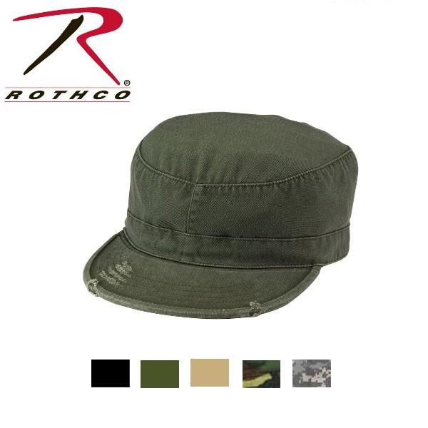 ロスコ ヴィンテージ ファティーグ キャップ Rothco Vintage Fatigue Cap ...