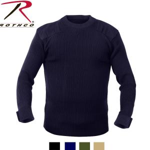 【ビッグサイズ】ROTHCO G.I..STYLE COMMANDO SWEATERS（ロスコ コマンドセーター)6347他（4色）｜thelargestselection