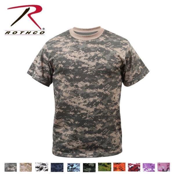 【ビッグサイズ】 Rothco Digital Camo T-Shirts（ロスコ デジタルカモ T...