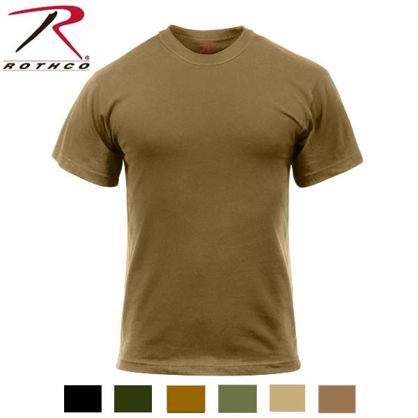 【ビッグサイズ】 ロスコ無地TシャツRothco solid 100% Cotton T-Shirt...