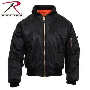 ロスコ フード付 MA-1フライトジャケット Rothco Hooded MA-1 Flight Jacket 7400｜thelargestselection