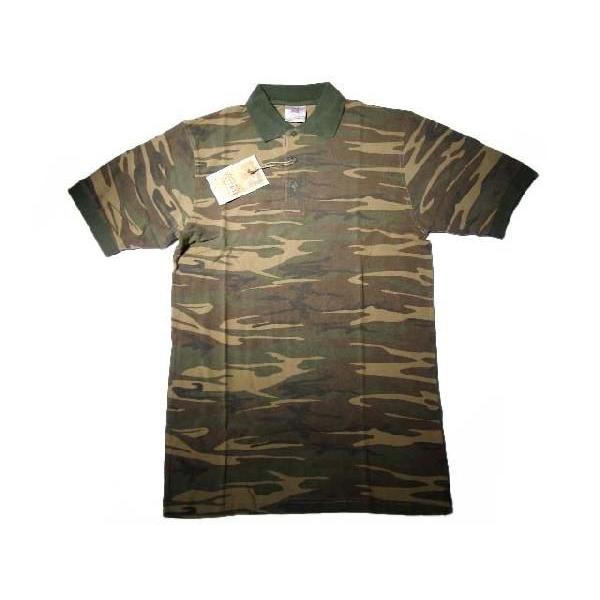 ROTHCO VINTAGE WOODLAND CAMO GOLF SHIRT（ロスコ ポロ シャツ...