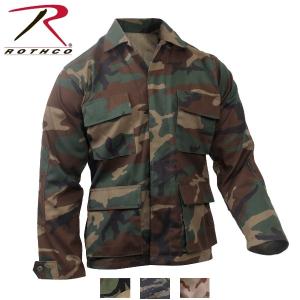 ロスコ 迷彩 BDU シャツ ジャケット/ROTHCO Camo B.D.U. Shirts :7990他（3色）