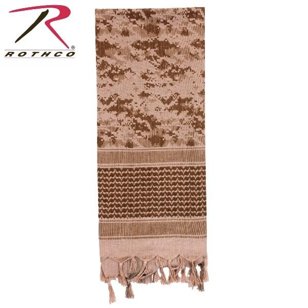 ロスコ カモ デザートスカーフRothco Camo Shemagh Tactical Desert...
