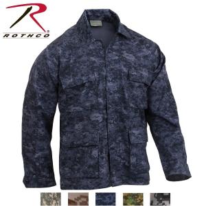 ロスコ デジタルカモ BDU シャツ ジャケット/ROTHCO B.D.U. SHIRTS :8898他（5色）｜thelargestselection