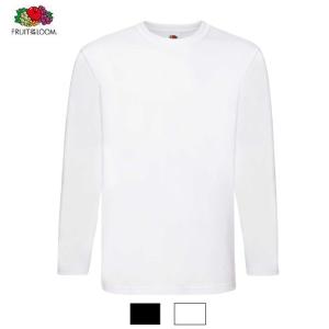 【英EU企画】フルーツオブザルーム プレミアム長袖Tシャツ 5.6オンス(FRUIT OF THE LOOM) Super premium long sleeve T-Shirt｜thelargestselection