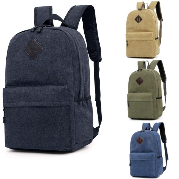 キャンバス デイパック リュック 帆布 バックパック Canvas Backpack（4色）