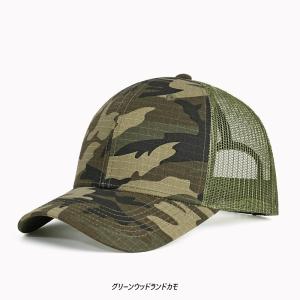 綿ポリ リップストップ 迷彩 カモ スナップバ...の詳細画像1