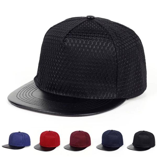 (sale)オーバーメッシュ スナップバック キャップ フラット ブリム Snapback CAP(...