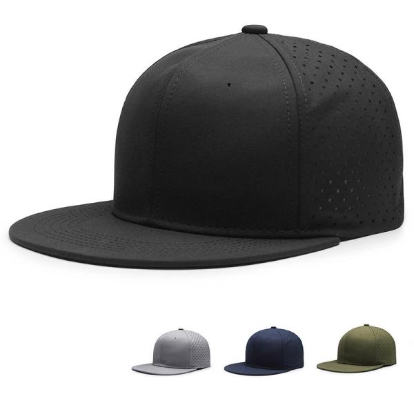 メッシュバック フラットバイザー フィッテッド キャップ FITTED CAP(4色）