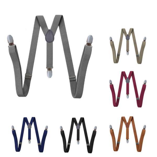 サスペンダーY型 レギュラーサイズ 太さ2.5センチ Elastic Y-Back Pant Sus...