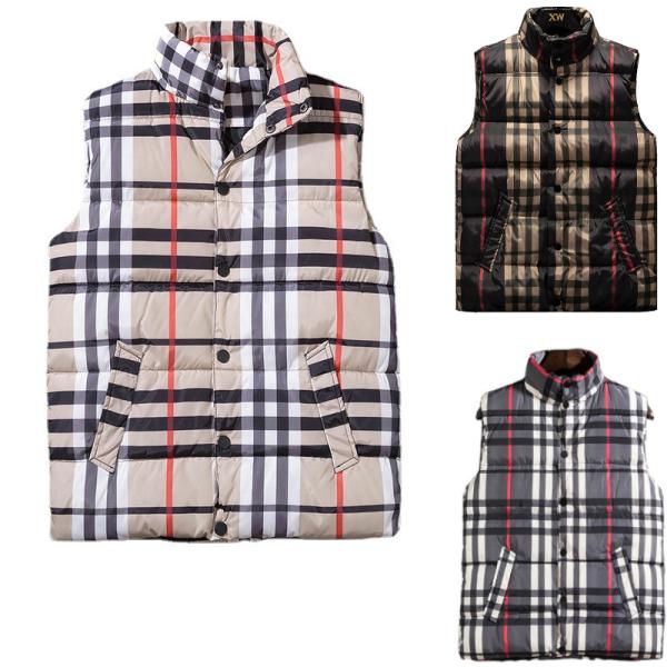 チェック柄 ダウンベスト Plaid Down Vest　中綿 ベスト Size L〜3XL