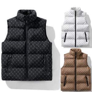 lawgy チェック柄ダウンベスト Fサイズ ユニセックス)チェックダウン