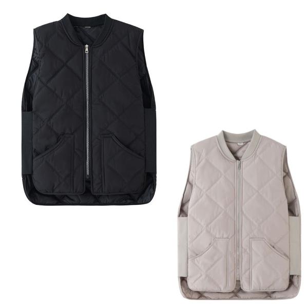 ダイヤモンド キルティング ベスト ワーク ベスト ビッグサイズ【サイズ3XL〜6XL】