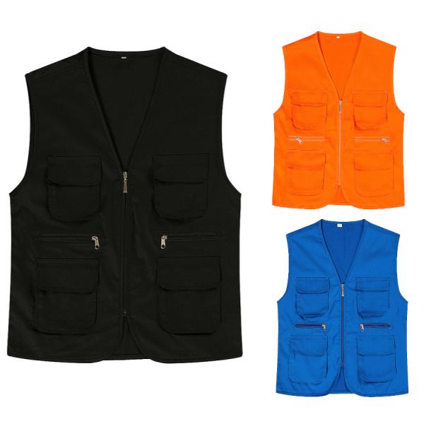 ワーク ベスト work vest ユニホーム ベスト (SIZE M〜4XL)