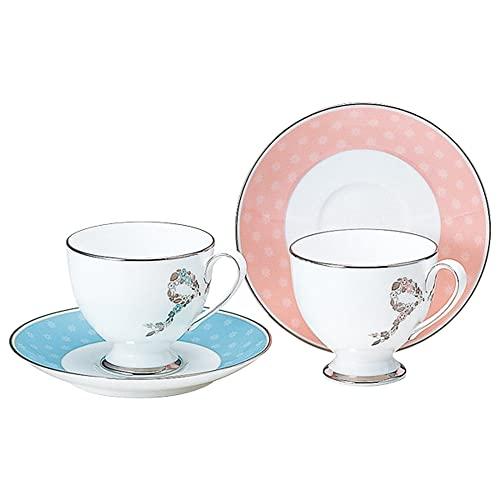 NARUMI(ナルミ) カップ ソーサー セット フェリシータ アソート 210cc 2客セット 9...