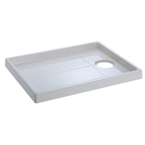 SANEI(サンエイ) 洗濯機パン 外寸640mm×800mm 耐荷重350kg アイボリーホワイト...