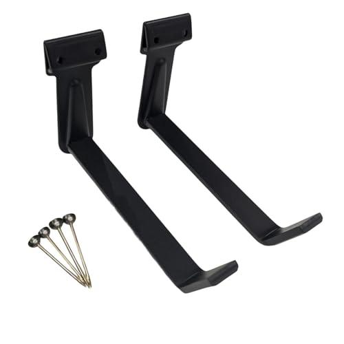 福井金属工芸(Fukuikinzokukogei) 釘打ち用 額縁を受ける為の金具 B.S壁用額受 ...