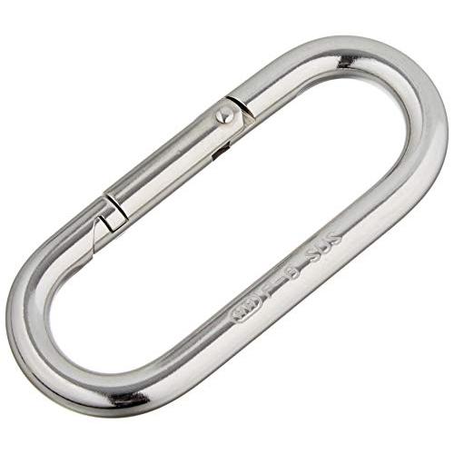 TRUSCO(トラスコ) プチカラビナ ステンレス製 8mm TPKB-8