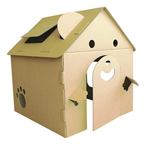 カーボーイ 　くまさんのおえかきハウス　ダンボールハウス　自由におえかき