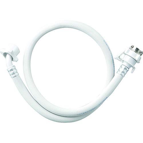 SANEI(サンエイ) 自動洗濯機給水ホース 長さ1.5ｍ 元口付き ワンタッチ接続 ツバ付き 抜け...