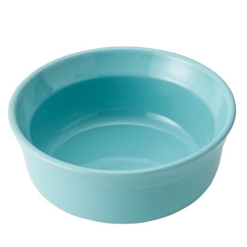 TAMAKI ペット用食器 アペティ 犬用丸 L ブルー 直径13.2×高さ5.5cm 390ml ...