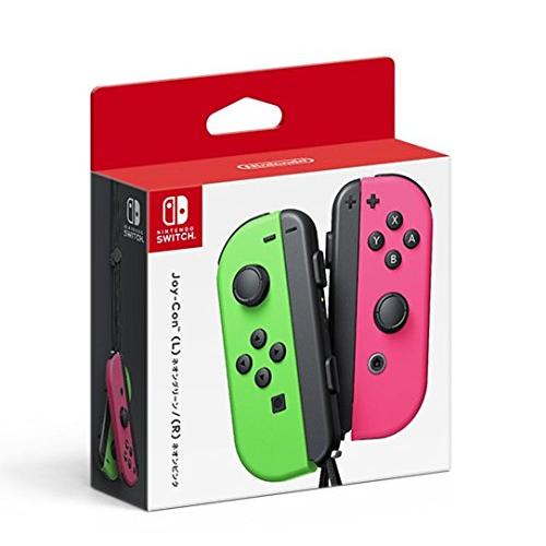 任天堂純正品Joy-Con (L) ネオングリーン/ (R) ネオンピンク