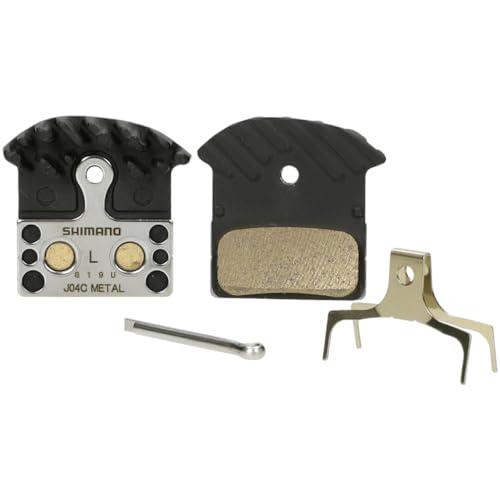 シマノ(SHIMANO) リペアパーツ メタルパッド(J04C)フィン付 &amp; 押えバネ (割りピン付...