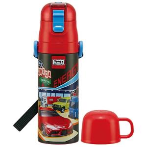 スケーター (skater) 子供用 2WAY ステンレス キッズ 水筒 コップ付き 430ml トミカ 22 男の子 SKDC4-A｜THE LIGHT HOUSE