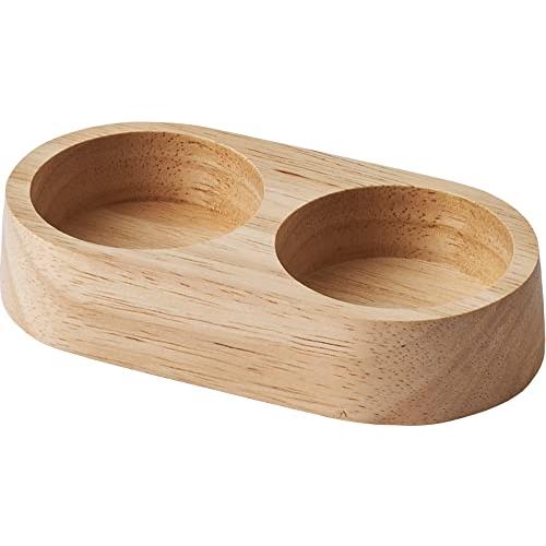 ラッセルホブス(Russell Hobbs) 電動ミル ソルト&amp;ペッパー用ウッドスタンド ミル置き ...