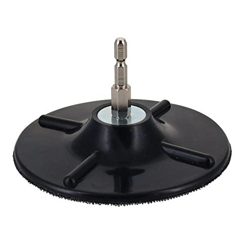 三共コーポレーション H&amp;H 六角軸マジック付ラバーパット φ125mm MRP6C-125