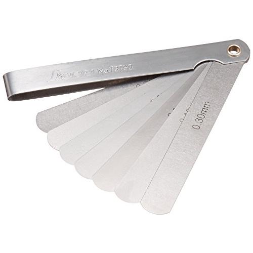 シンワ測定(Shinwa Sokutei) シックネスゲージ B 100mm 9枚組 73780