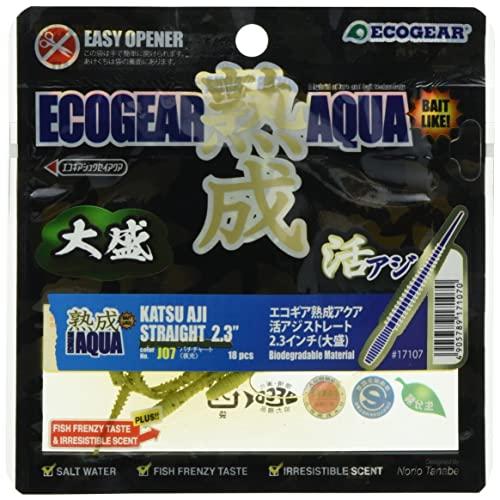 エコギア(Ecogear) 熟成アクア 活アジストレート 2.3(大盛) J07 バチチャート(夜光...