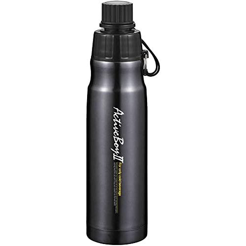 スポーツボトル アクティブボーイ2 0.5L ブラック F-2662
