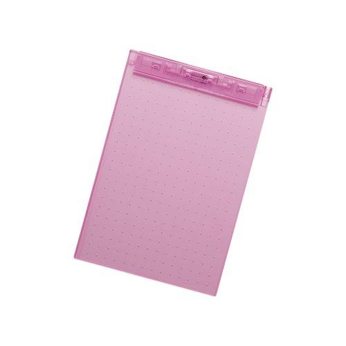 リヒトラブ バインダー クリップボード 超薄型 A4 赤 A5067-3